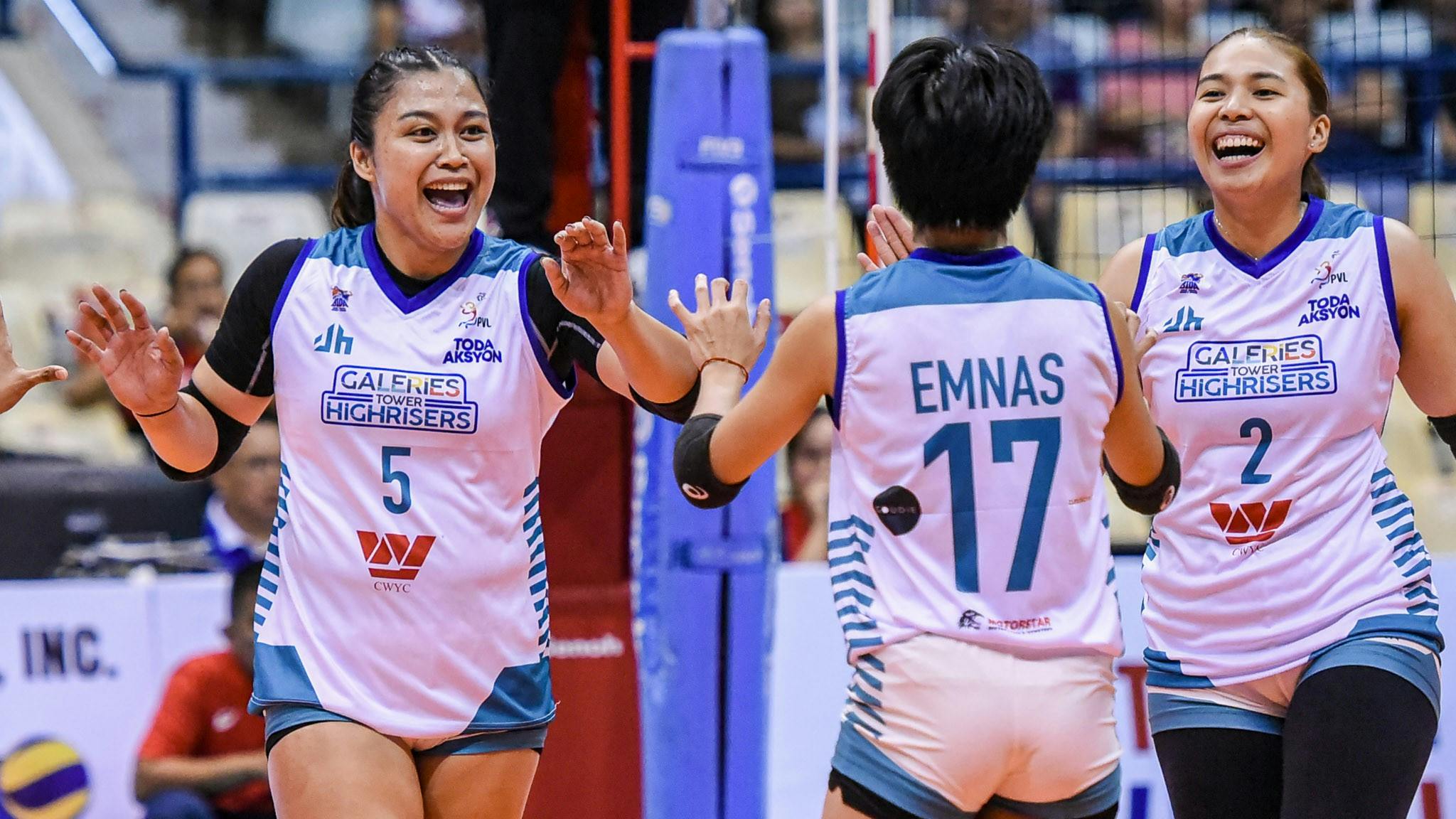 PVL: Galeries Tower drubs winless Strong Group Athletics for second straight win